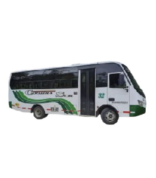 Bus, uno de los transportes para llegar a Amazona Lodge